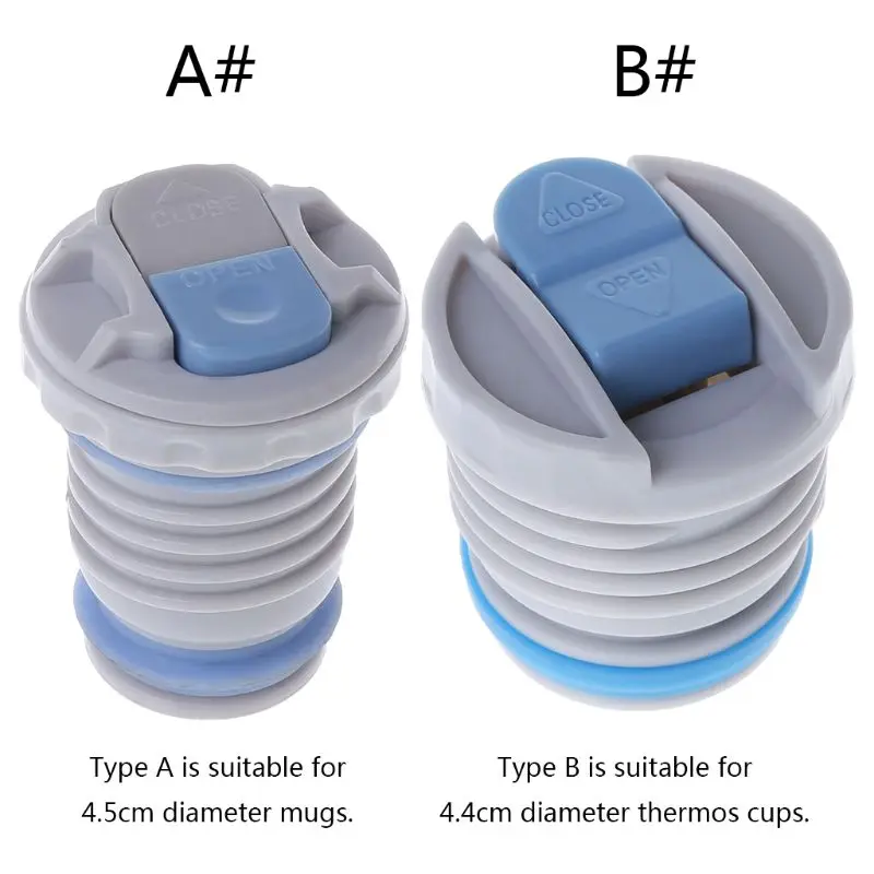 

1Pc Vacuum Flask Lid Thermos Cover Portable Universal Travel Mug Accessories Outlet Bullet Flask Cover Plastic Thermos Lids