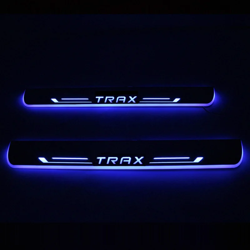 Автомобильный светодиодный дверной порог для Chevrolet Cruze Captiva Malibu Camaro Aveo Trax |