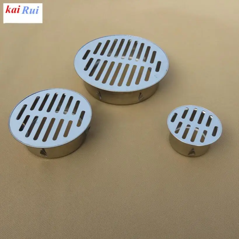 

2 шт. 304 из нержавеющей стали для крыши балкона круглый большой объем anti-blocking сводом и напольным трапом на открытом воздухе самолет вставки с...