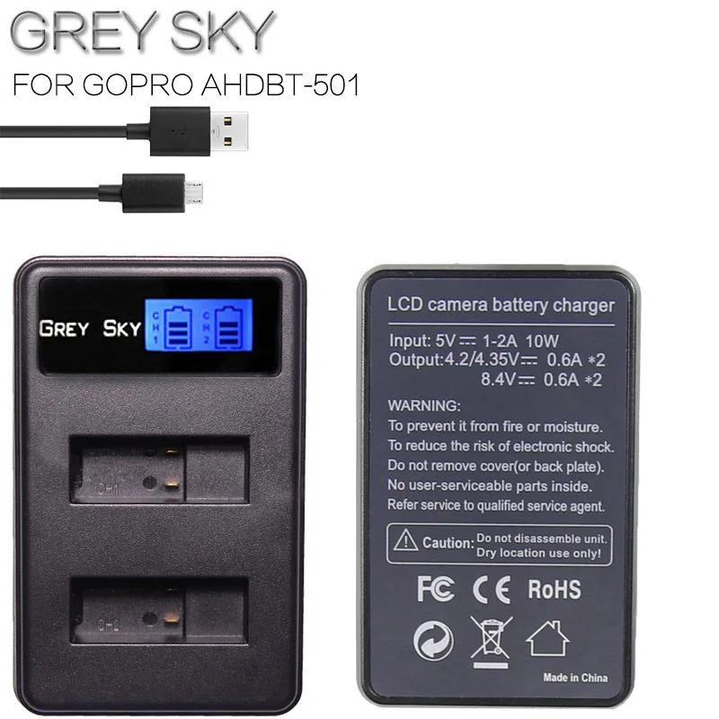For GoPro Hero5 Hero6 Hero7 black AABT-001 Camera Fully Decoded 1600mAh Battery GOPRO Hero 5 hero 7 6 | Электроника