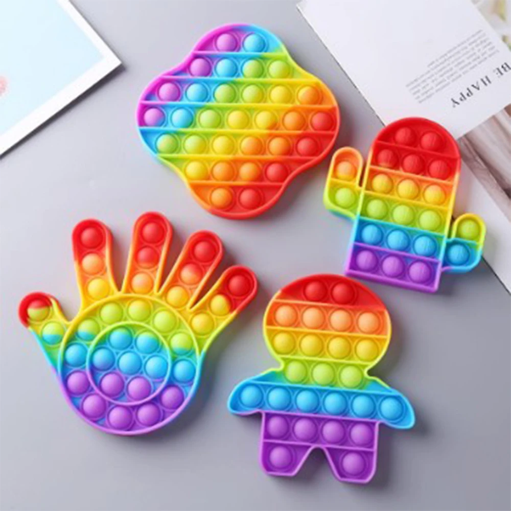 1 шт. пуш ап пузырь сенсорная Непоседа игрушка для аутистов мягкие игрушки снятия