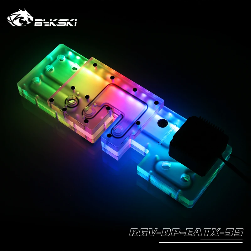 Bykski RGV-DP-EATX-55 водные доски для Deepcool Eatx 55 чехол для Intel cpu водоблок и один GPU корпус
