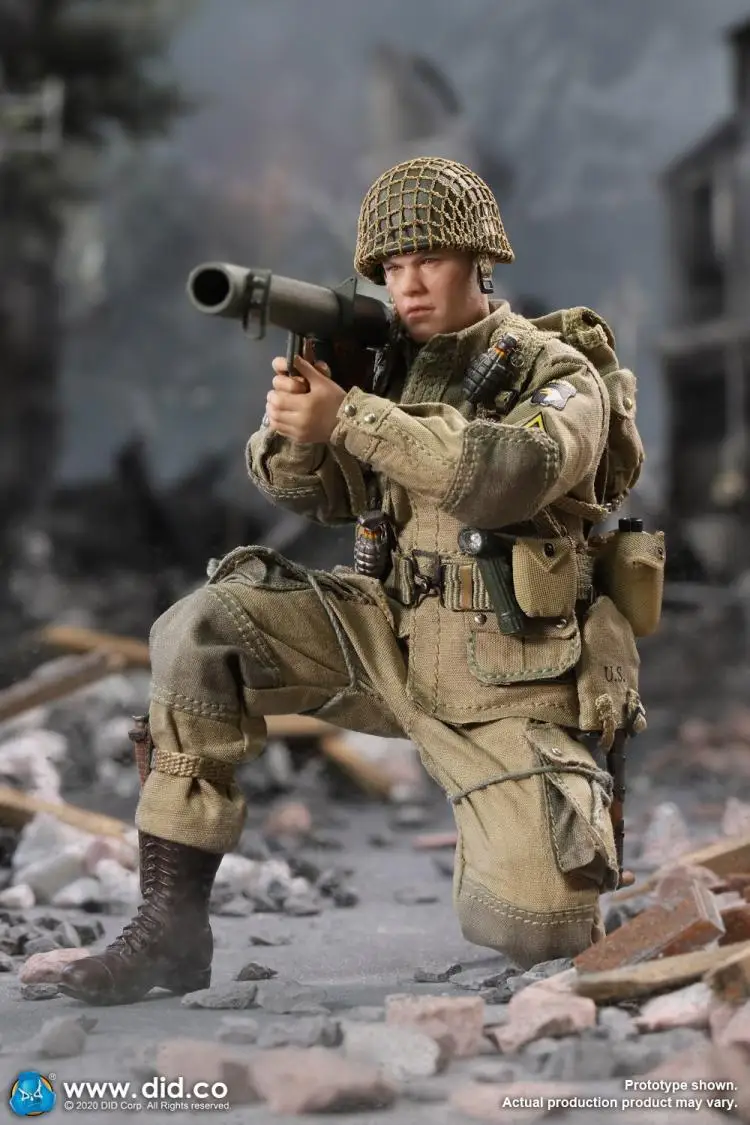 

1/12 Scale Ryan WWII US Army Soldier XA80001 101st Airborne Division Male Figure Full set figure doll