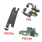 Оригинальное зарядное устройство USB, док-разъем, гибкий кабель, микрофонная плата для Huawei P20 Lite P30 Pro Lite P40 Pro Plus