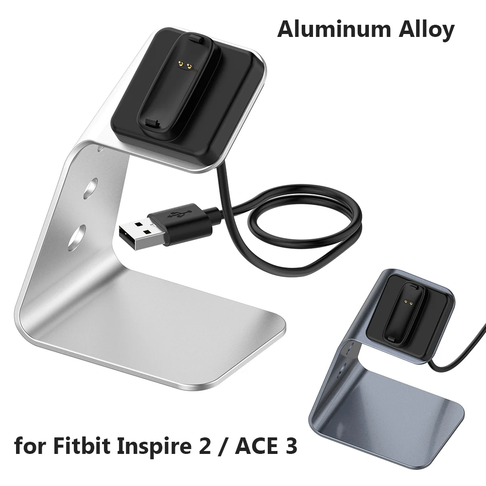 

Зарядная док-станция для Fitbit Inspire 2, зарядная станция с USB-кабелем для быстрой зарядки, замена для Fitbit ACE 3, аксессуары для умных часов, шнур
