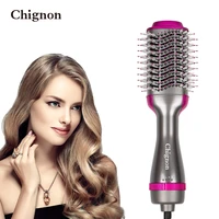 upgraded version one step electric ion blow dryer brush hair dryer hot air brush styler and volumizer curler hair straightener