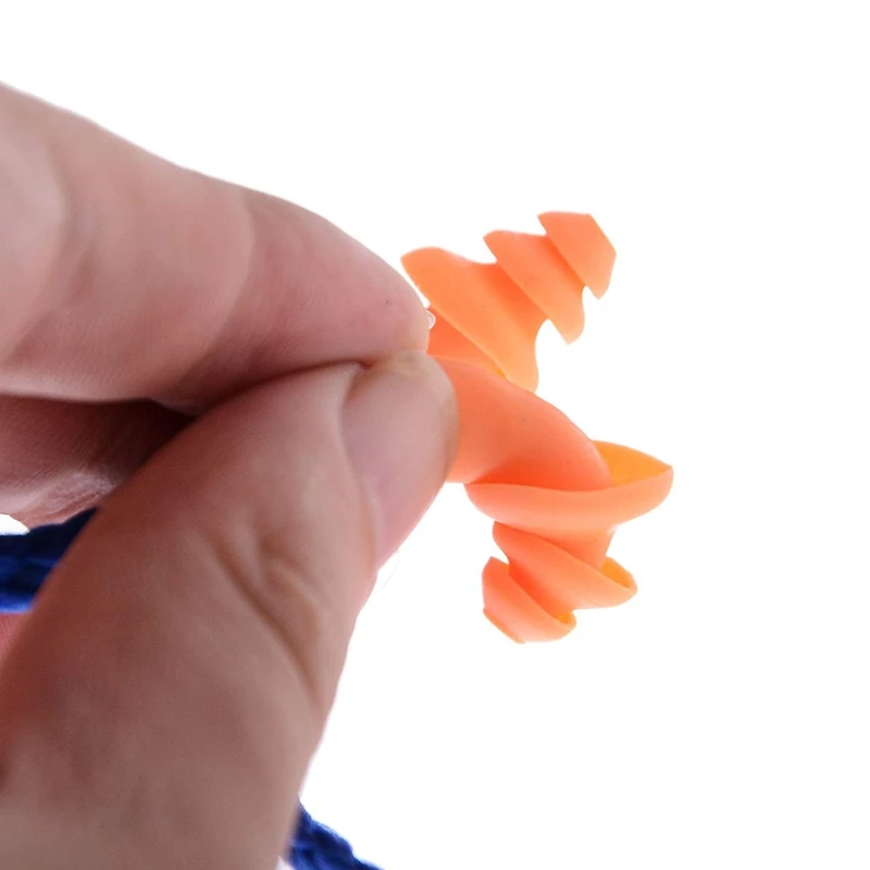 Мягкие силиконовые беруши со шнуром 10 пар многоразовые для защиты слуха | Спорт и