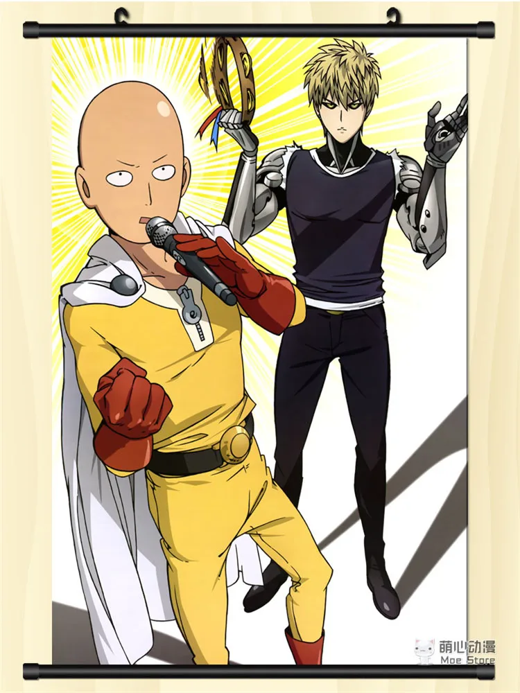 Обновление октября японские декоративные картины Аниме ONE PUNCH-MAN Сайтама и