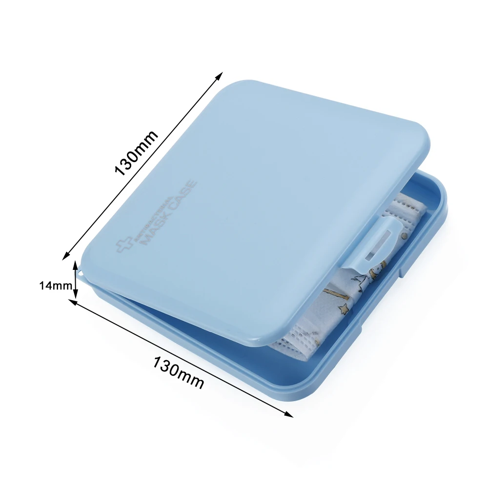 Портативный одноразовый контейнер для маски 1 шт. хранения одноразовой