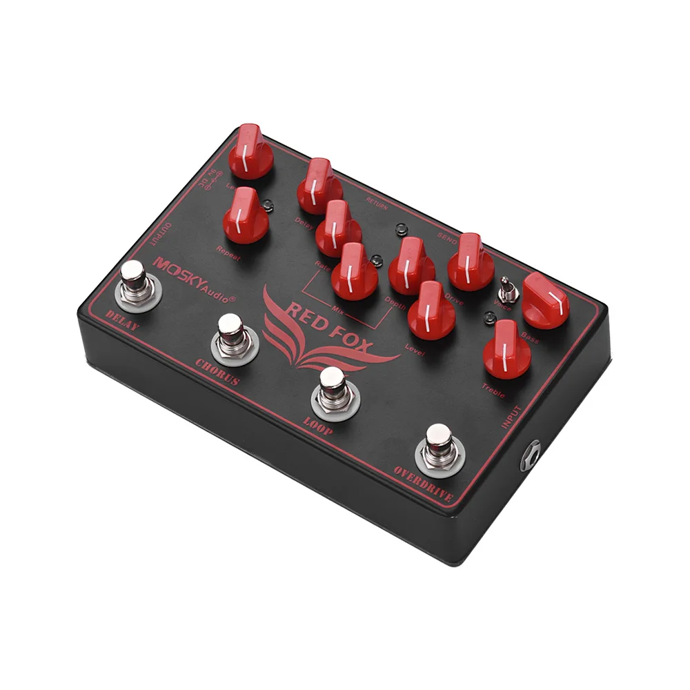 Mosky red fox pedal deals