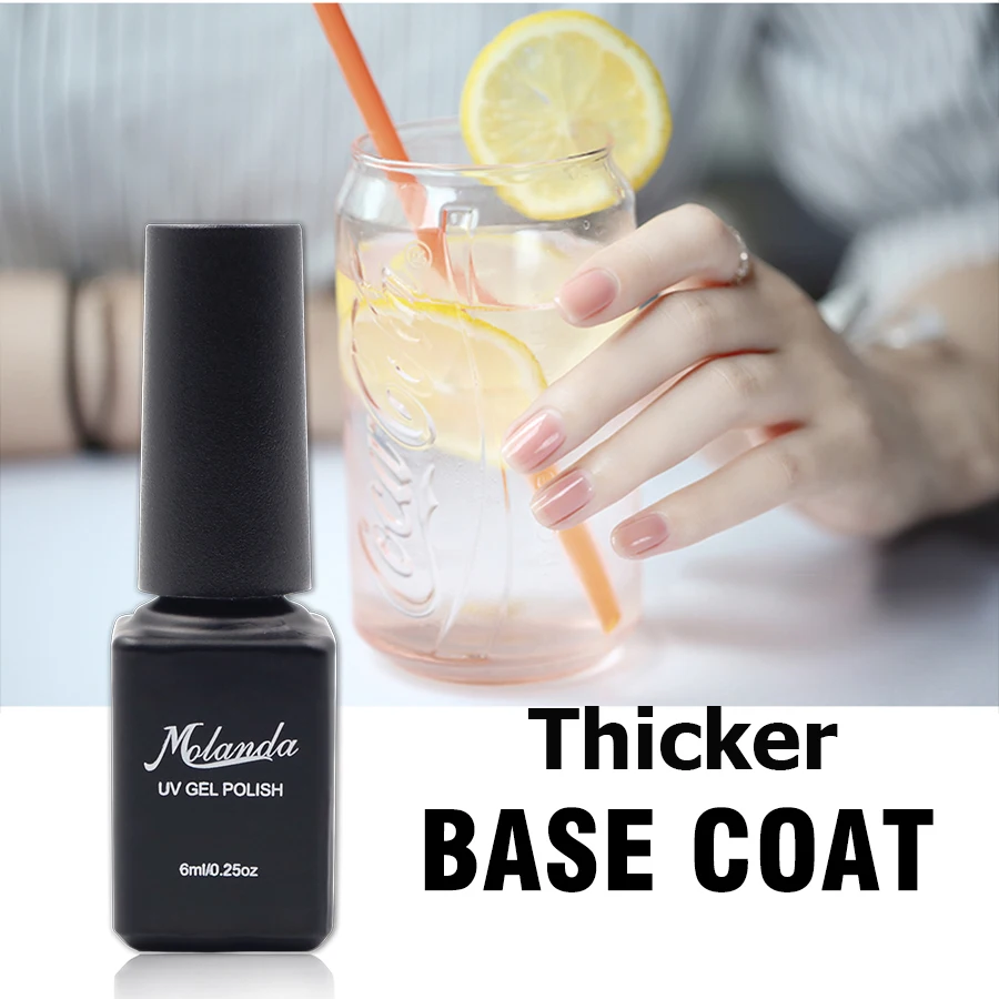 Здоровая резиновая основа для ногтей хорошая самолевочная Плотная грунтовка