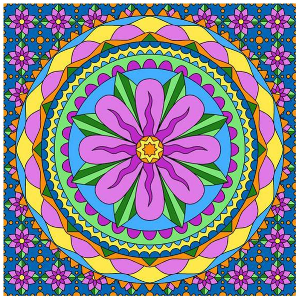 Алмазная живопись мандала домашний декор картина стразы полные