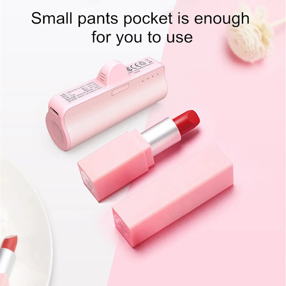 

3000mAh Mini Power Bank For iPhone Xiaomi External Battery Powerbank Powerful Charger Portable Poverbank For Samsung CD33