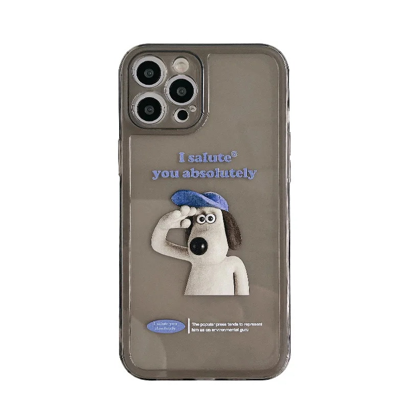 

Cute Cartoon Dog phone case IMD Soft for iphone 11 12 Pro Max Mini for iphone 7 8 plus 12promax fundas protect cover