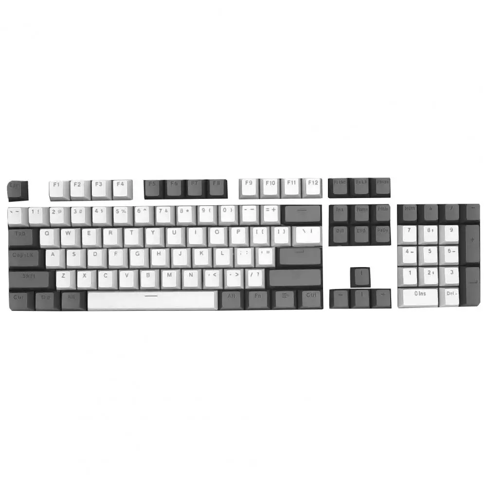 

104Pcs Dual Color PBT Key Caps Replacement Keyboard Accessory for PC/Computer
