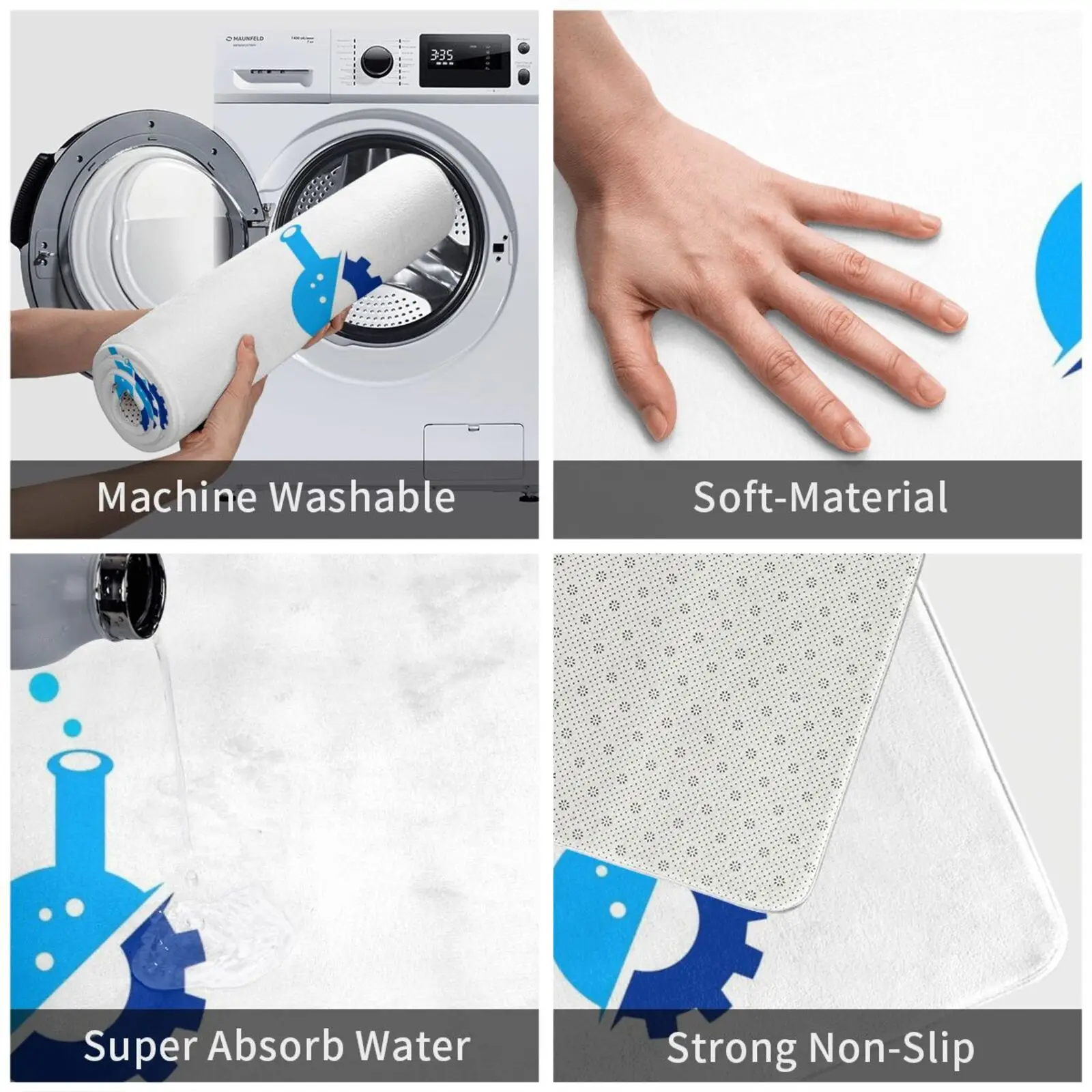 Наука: это как волшебство но искусственный коврик мягкий химия винтажный опыт