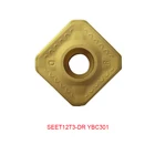 Оригинальный SEET 12T3-DR SEET12T3-DR YBC301 YBC302 YBC401 фрезерный резец с ЧПУ карбидные вставки токарные инструменты круглые токарные
