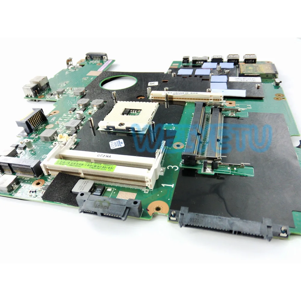 

G60JX HM55 GTX260 Motherboard For ASUS G51J G60J G51JX Laptop Mainboard With 4RAM Slots PAG 989 HM55 DDR3 REV 2.0 Test 100% work