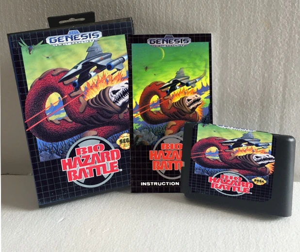 Био аз Битва с коробкой и руководством 16 бит MD игровая карта для Sega Mega Drive