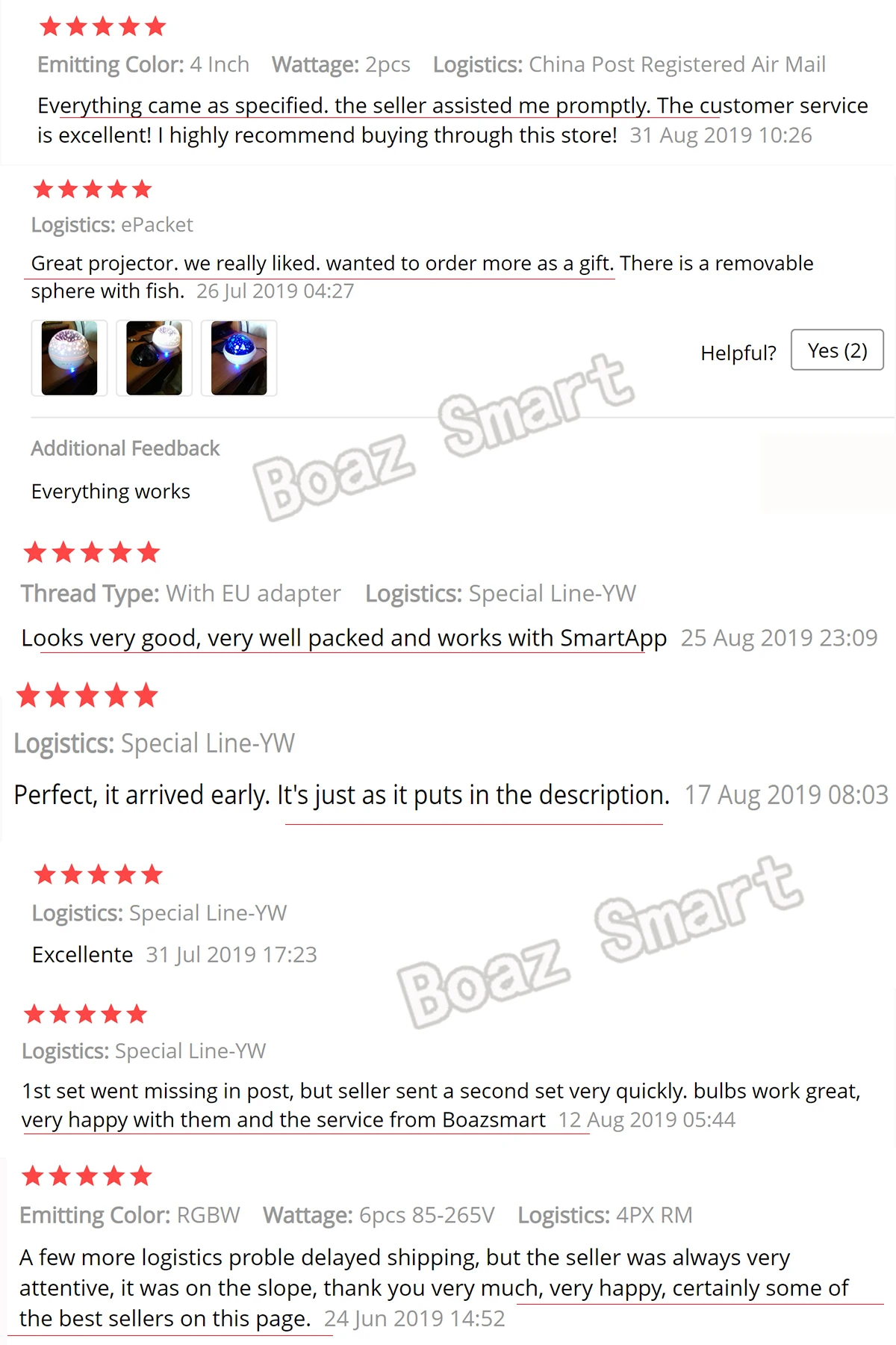 Boaz-EC Smartlife Wifi Gu10 светодиодный ламповый светильник Smart Wifi Точечный светильник с регулируемой яркостью пульт дистанционного управления Alexa Echo Google Home IFTTT Tuya Smart