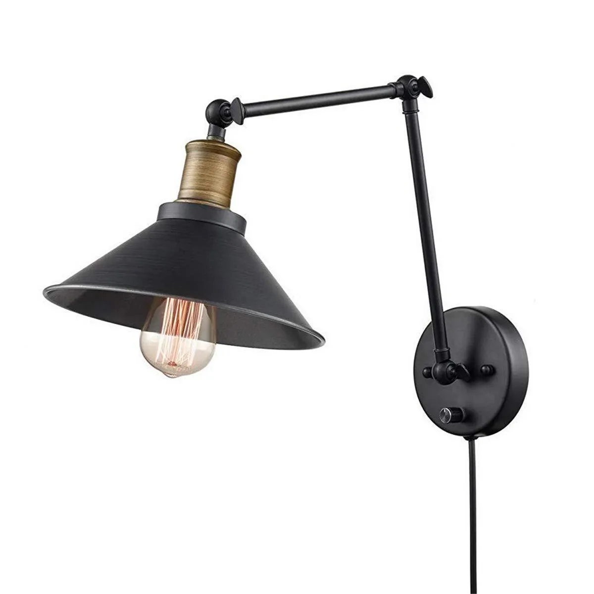 

Vintage Wall Lamp Industrial Wall Lights Adjustable led Wall light Sconces Wall Bedroom Light American country Retro Lighting
