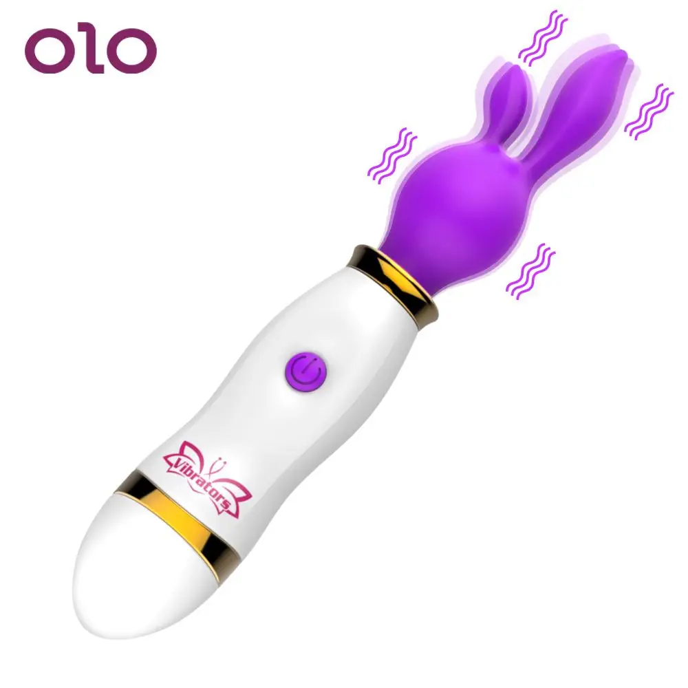 Вибратор OLO Rabbit Стимуляция клитора массажная палочка волшебная женская