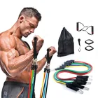 Эластичные ленты для фитнеса, фитнеса, бодибилдинга, латексные трубки, Натяжная веревка ленты для тренировок
