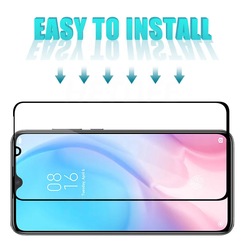 

2 in 1 Full Coverage Screen Protector Tempered Glass For Xiaomi Mi 9T 8 9 Pro Lite Camera Lens Glass For Xiaomi Mi 8 9 SE Glass