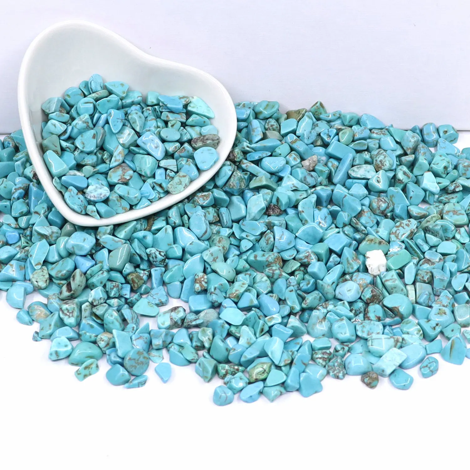7-9 мм 200 г с добавлением цвета бирюза кристалл ремонт горный минерал образец