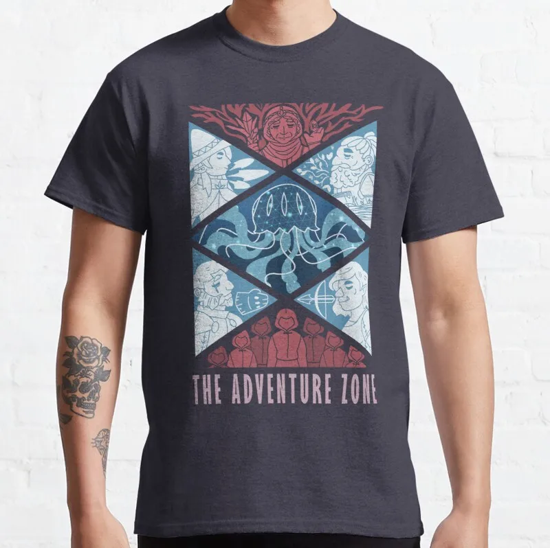 

New The Adventure Zone Classic T-Shirt Workout Shirts Women S-5Xl Cotton Tee Shirt short sleeve shirts for women Unisex