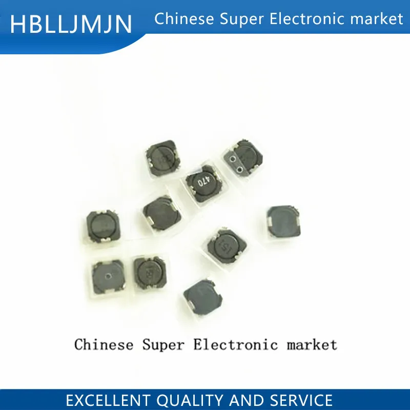 10 шт./лот SMD Силовые индукторы CDRH104R CD104R 10*10*4 мм 2.2UH 3.3UH 4.7UH 6.8UH 10UH 22UH 33UH 4768uh 100UH 150UH 220UH