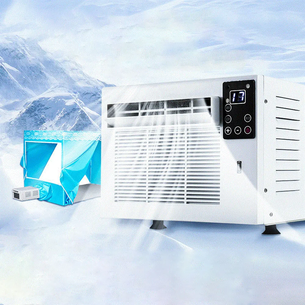 Room Dormitory Portable Air Cooler Remote Control Small Desktop Refrigeration Air Conditioning Fan Panel Air Conditioning 750W