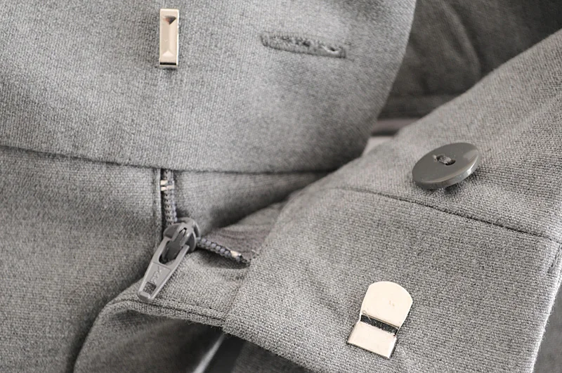 Женские шаровары с высокой талией серые брюки для отдыха уличная одежда весна