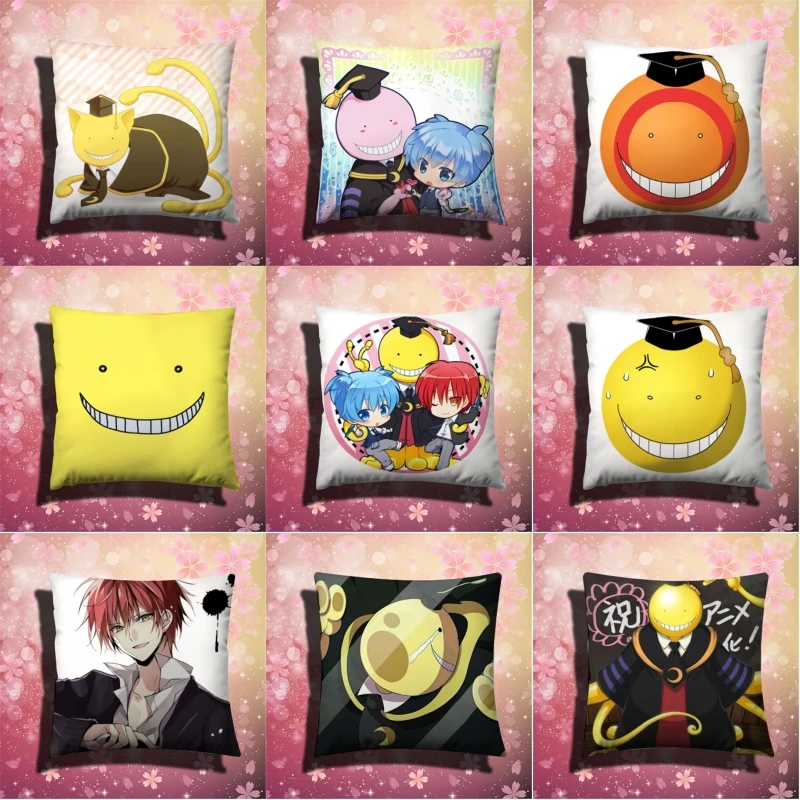 1 шт. новинка подушка с рисунком из мультфильма убийца включает чехол для подушки