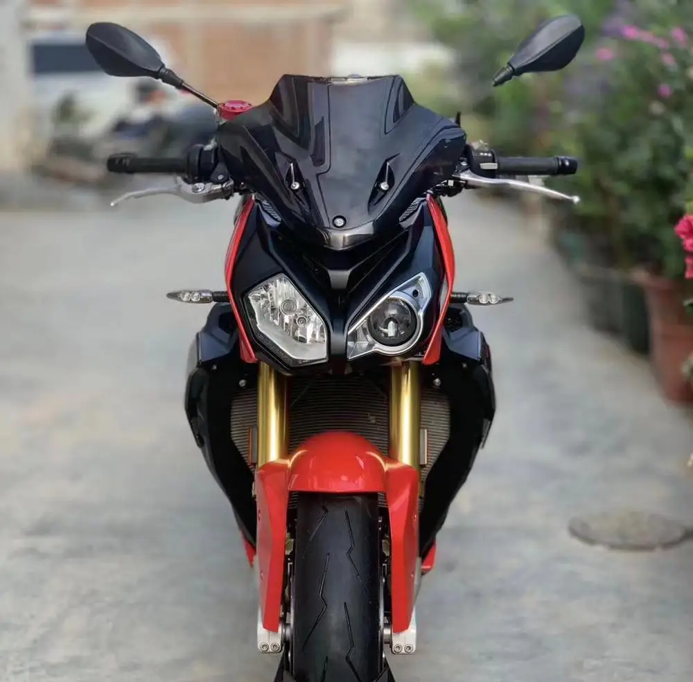 Ветровое стекло для Мотоцикла BMW S1000R S1000 R 2014 2015 2016 2017 S 1000 14 15 16 17 черный | Автомобили