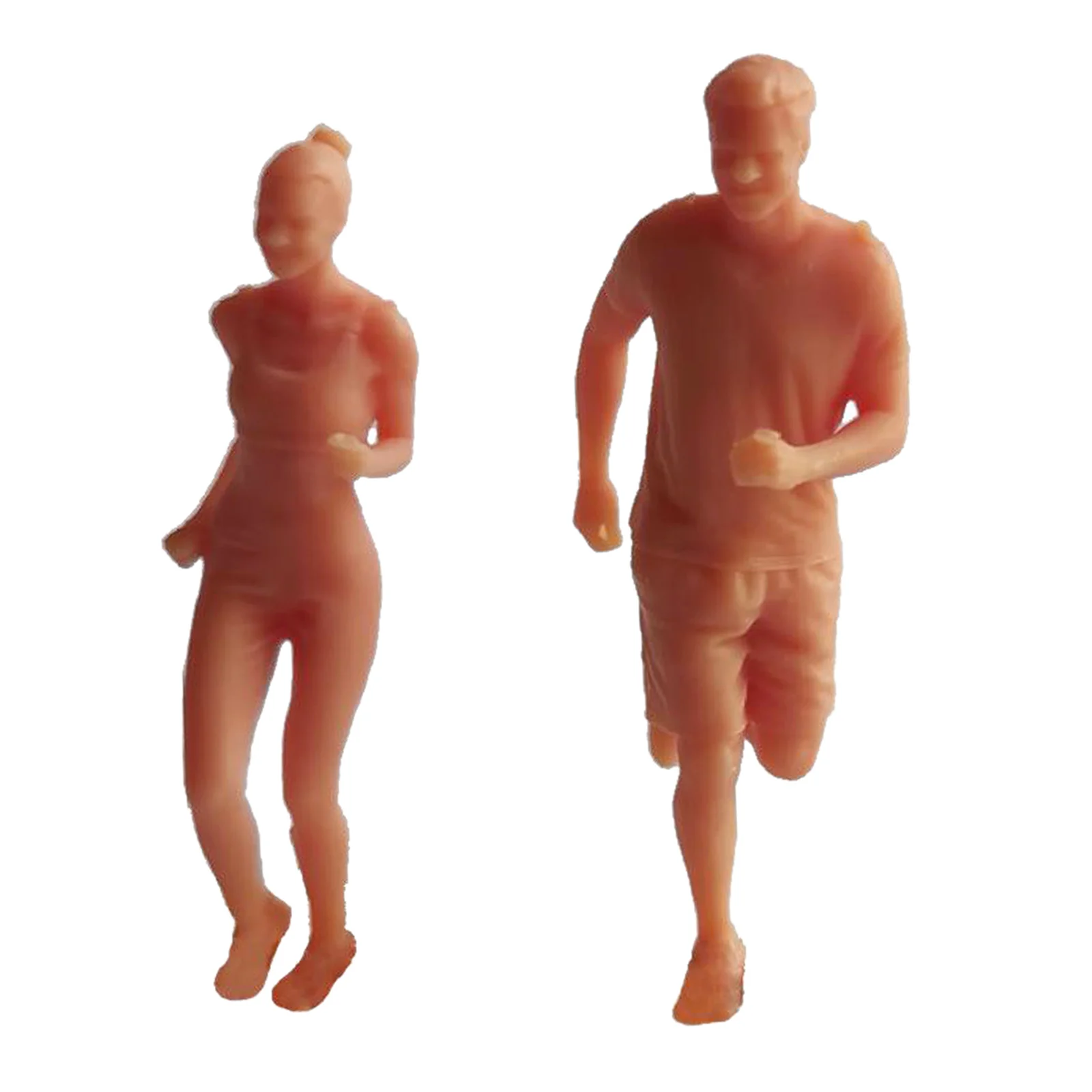 

1/64 весы Неокрашенный парные фигурки куклы смолы символов Модель Игрушка Декор