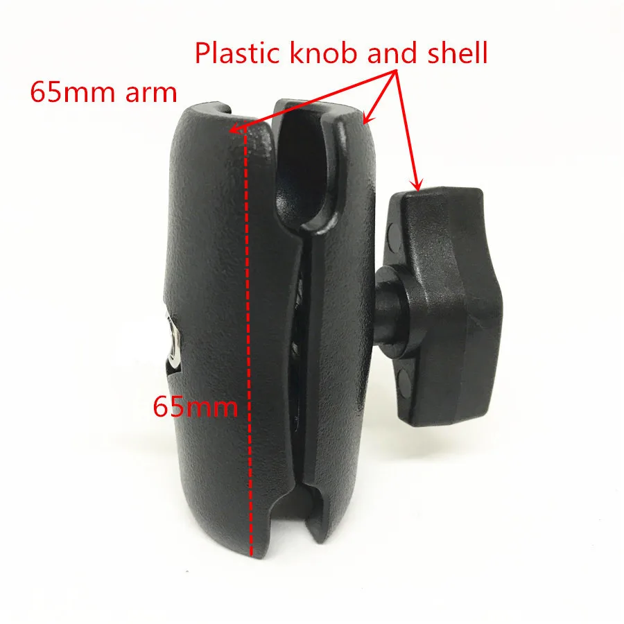 Шаровое Крепление с двойной розеткой 1/4 Штатив Адаптер винт к 1 дюймовому
