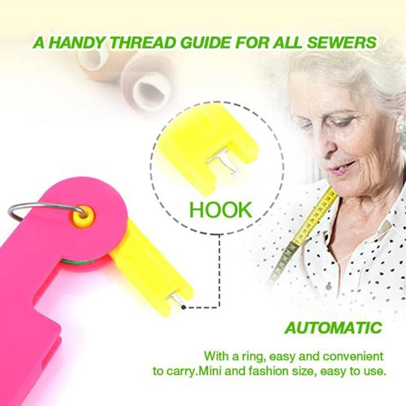 

Auto Needle Threader Automatic Needle Threading Tool for The Elderly S7