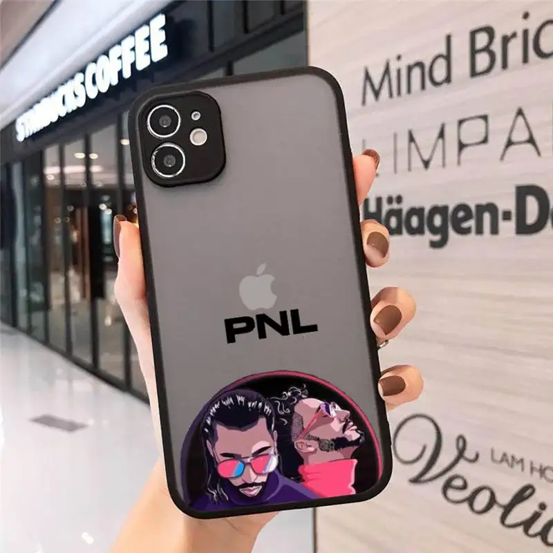 

star PNL Rapper singer Phone Cases Matte Transparent for iPhone 7 8 11 12 s mini pro X XS XR MAX Plus cover funda