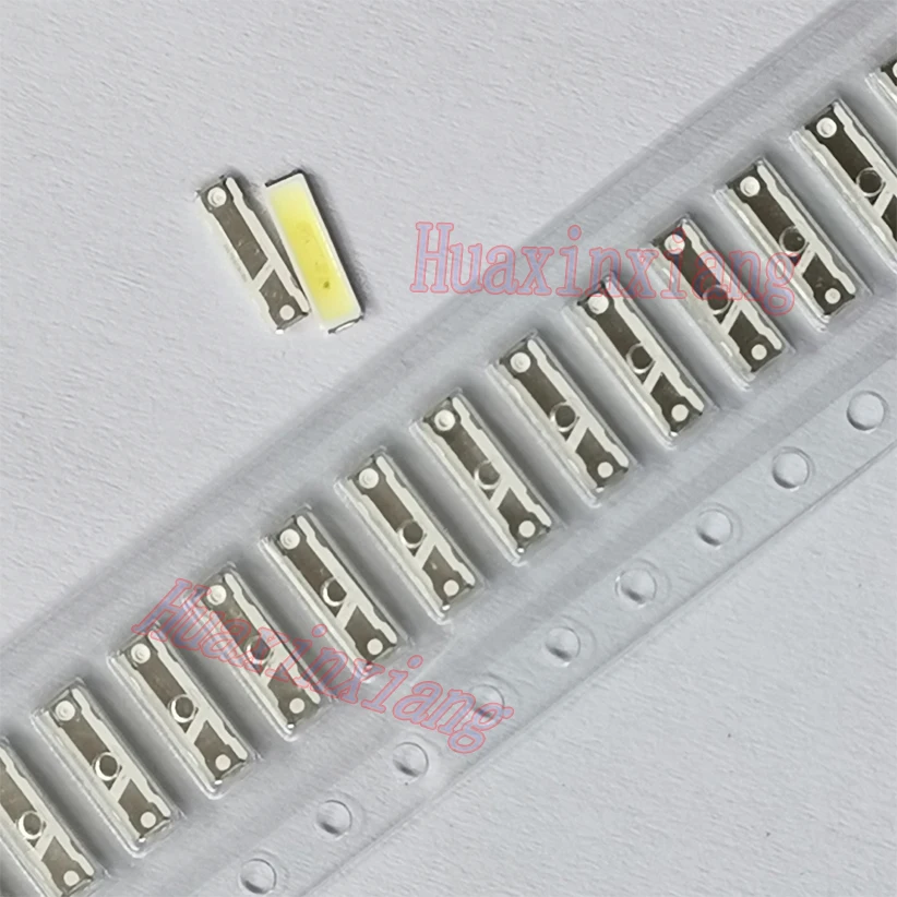 100pcs/Lot LG SMD LED 7020 3V 0.5W 160mA Cool white For TV Backlight Application | Лампы и освещение