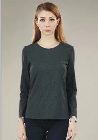 2019 тонкая Высококачественная простая футболка женская хлопковая эластичная