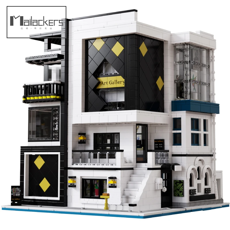 

Художественная музейная модель, строительные блоки, кирпичи, мини блоки для детей, игрушки, рождественский подарок, блок, сборные фигурки, д...