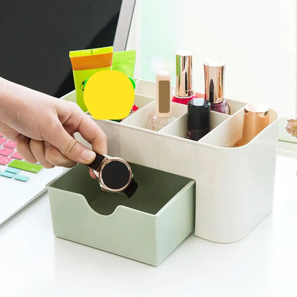 Домашний Настольный косметический ящик для хранения ювелирных изделий Ящик