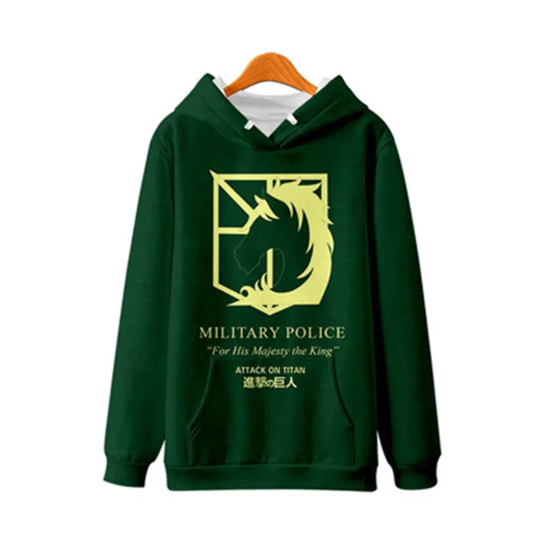 

Trendy Anime Hoodies Men/Women Attack On Titan 3D Printed Hooded Sweatshirt Clothing Clothes Streetwear