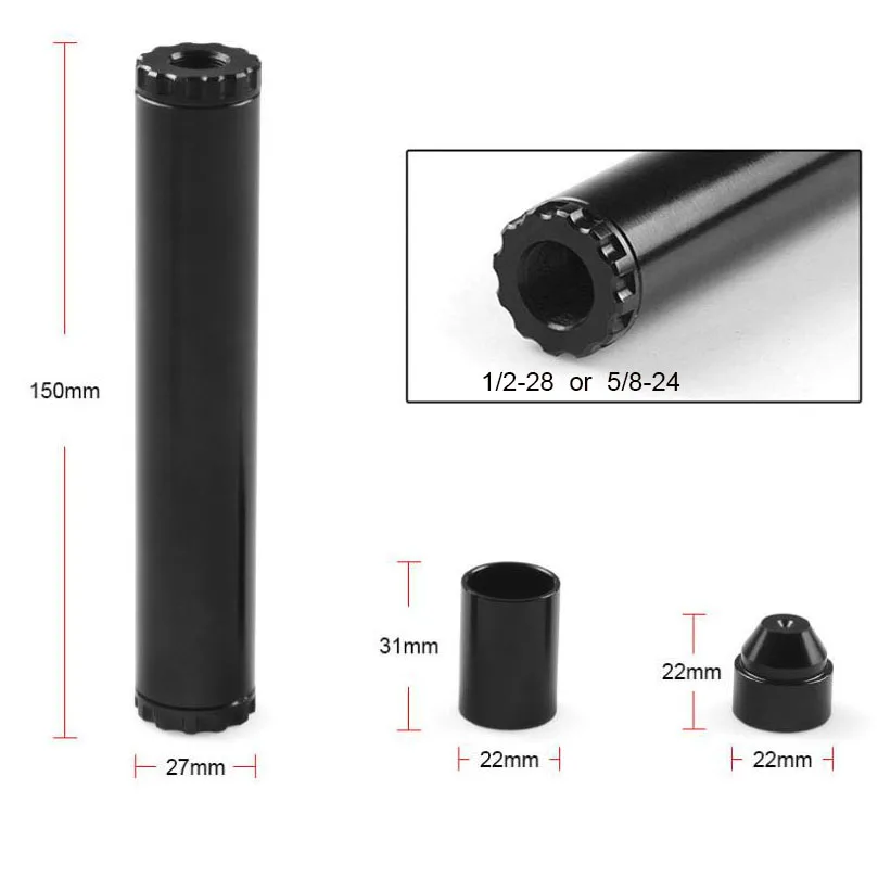 

1/2-28 5/8-24 Car Fuel Filter Solvent Trap Aluminum For NAPA 4003 WIX 24003 1x13 Auto Filter