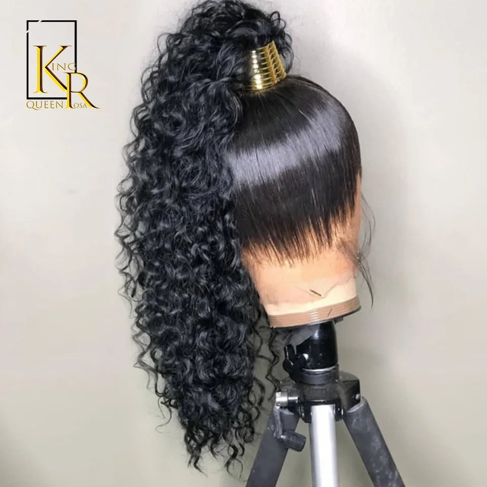 Искусственные бразильские кудрявые Человеческие волосы Remy для черных женщин