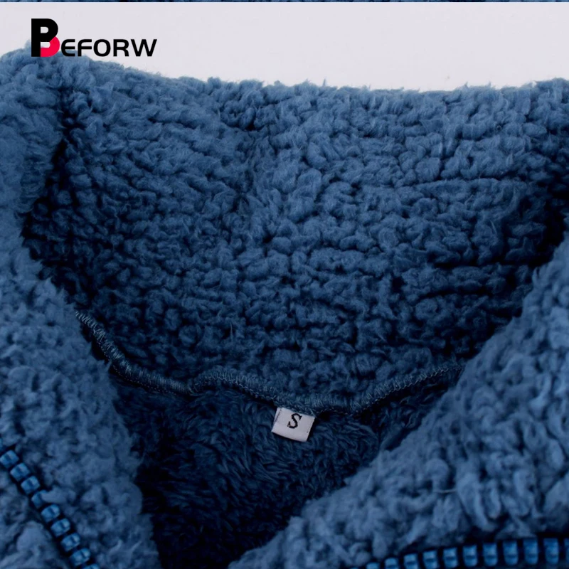 BEFORW/осенние женские толстовки с капюшоном, толстовки, однотонные на молнии с длинными рукавами, модные синие зимние свободные толстовки с капюшоном, одежда