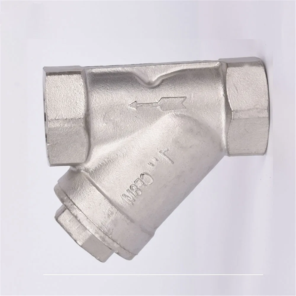 SS304/SS201 Stainless Steel Y-shape Filter Female Thread Strainer DN15/DN20/DN25/DN32/DN40/DN50 | Обустройство дома