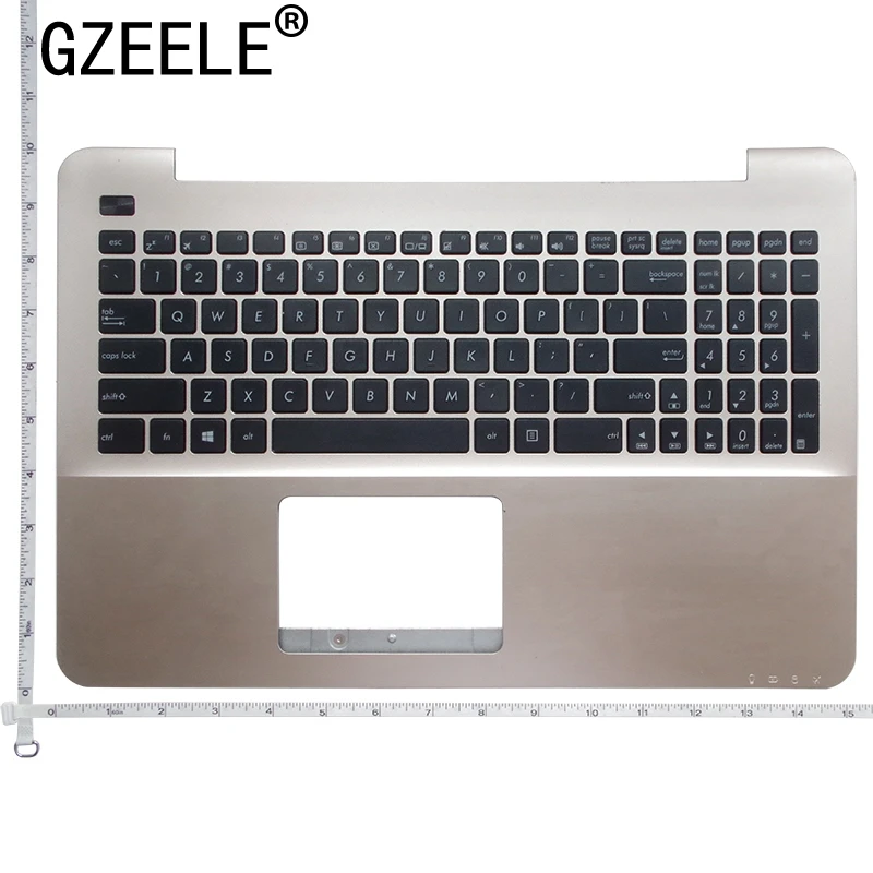 Новинка 95% подставка для рук с клавиатурой США верхний чехол ASUS W519L Y583L A555 X555 K555L K555
