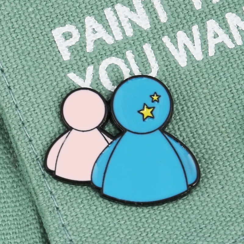 Милая солнечная кукла украшение булавка значок для очков индивидуальность